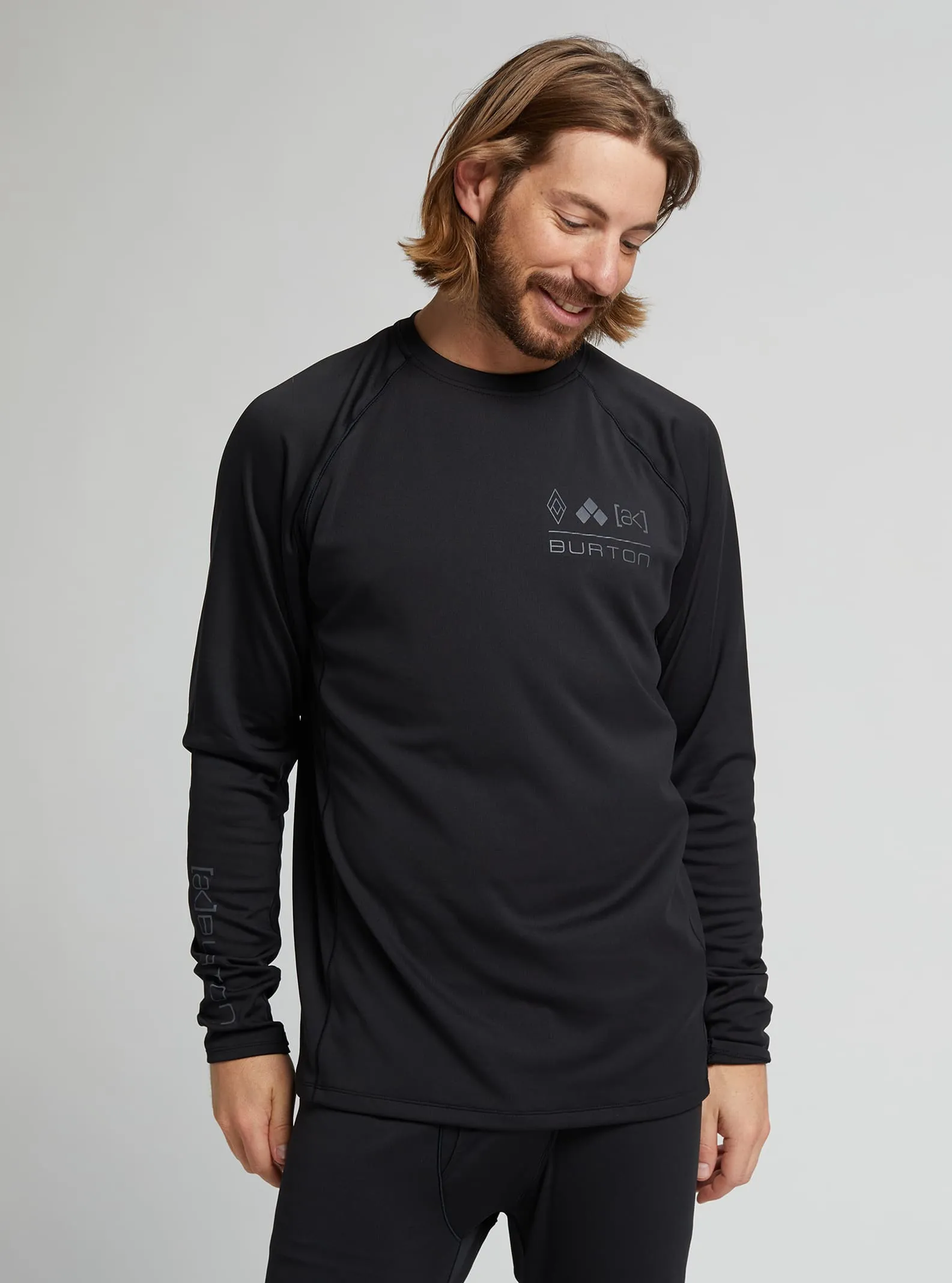 [ak] Helium Power Grid Base Layer Crewneck Top 2022