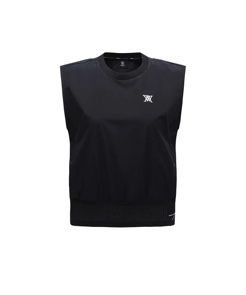 ANEW Golf Women's Wooven Vest - Black