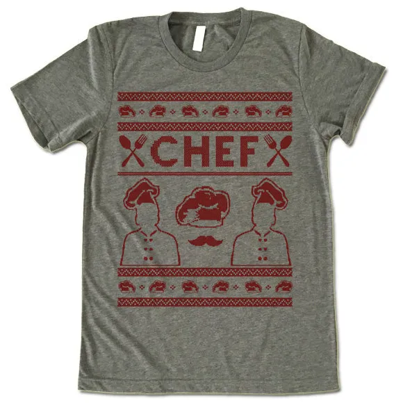 Chef Christmas T Shirt
