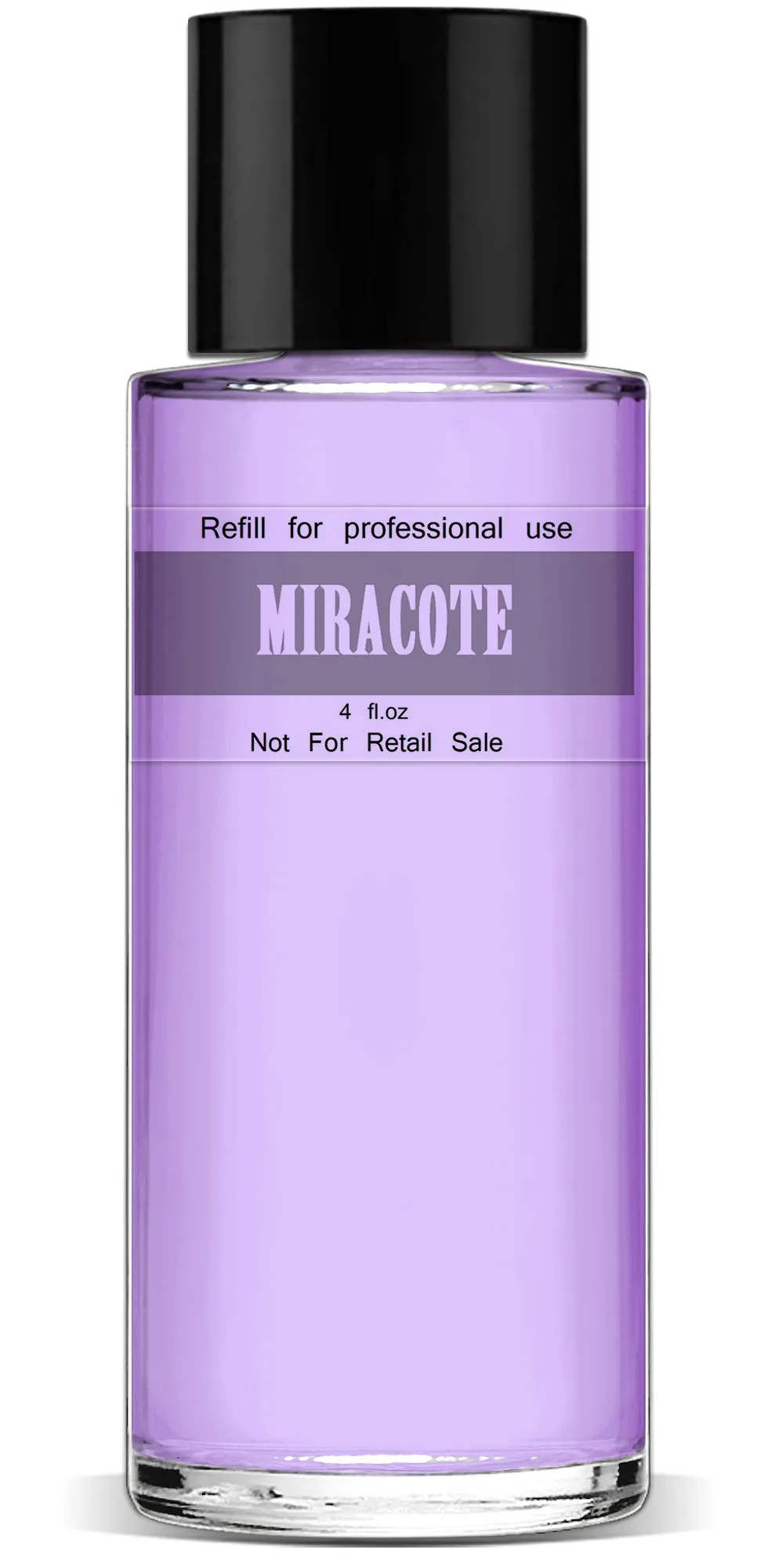 Miracote Quick Dry Through Top Coat, 4 fl oz Refill