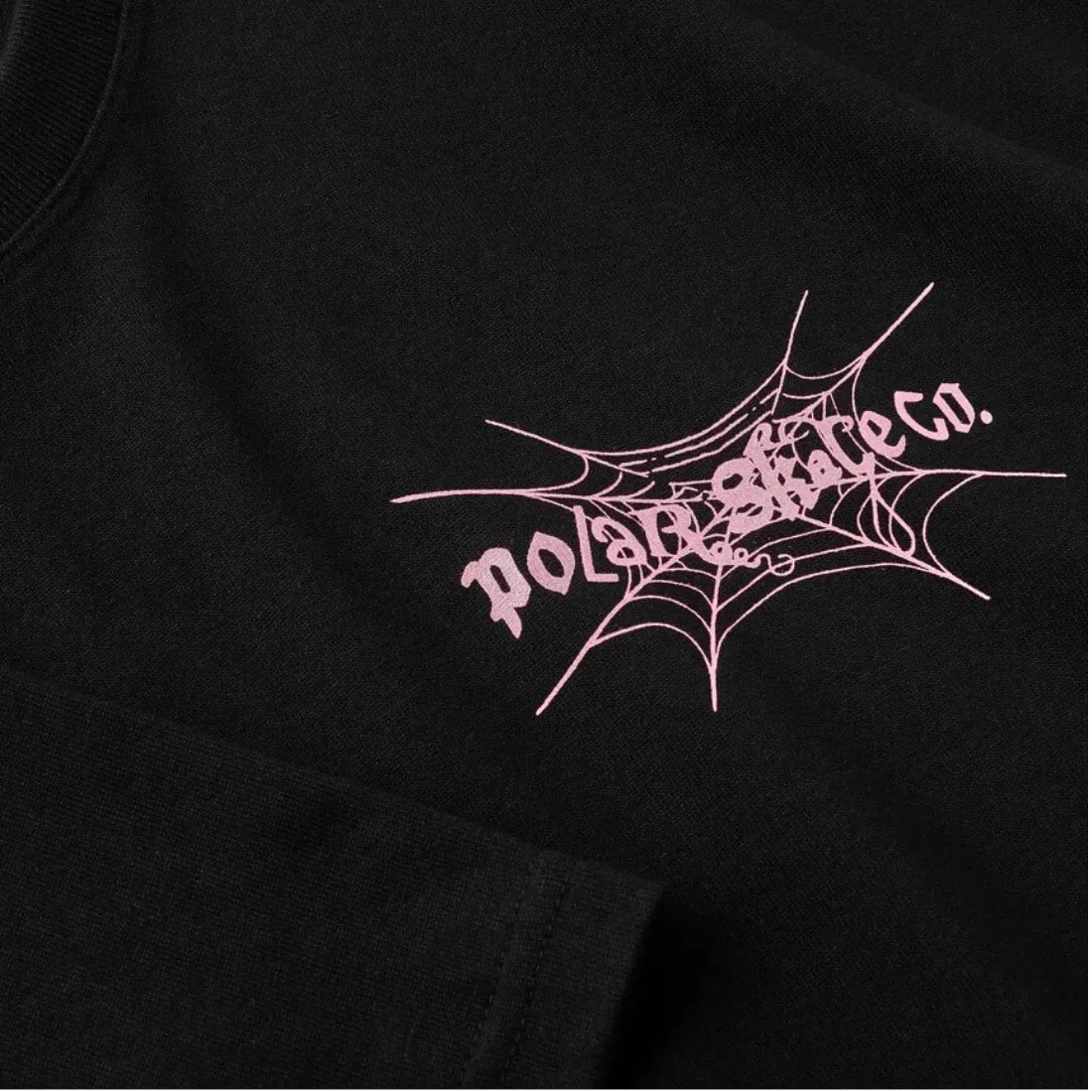 Polar Spiderweb T-Shirt - Black