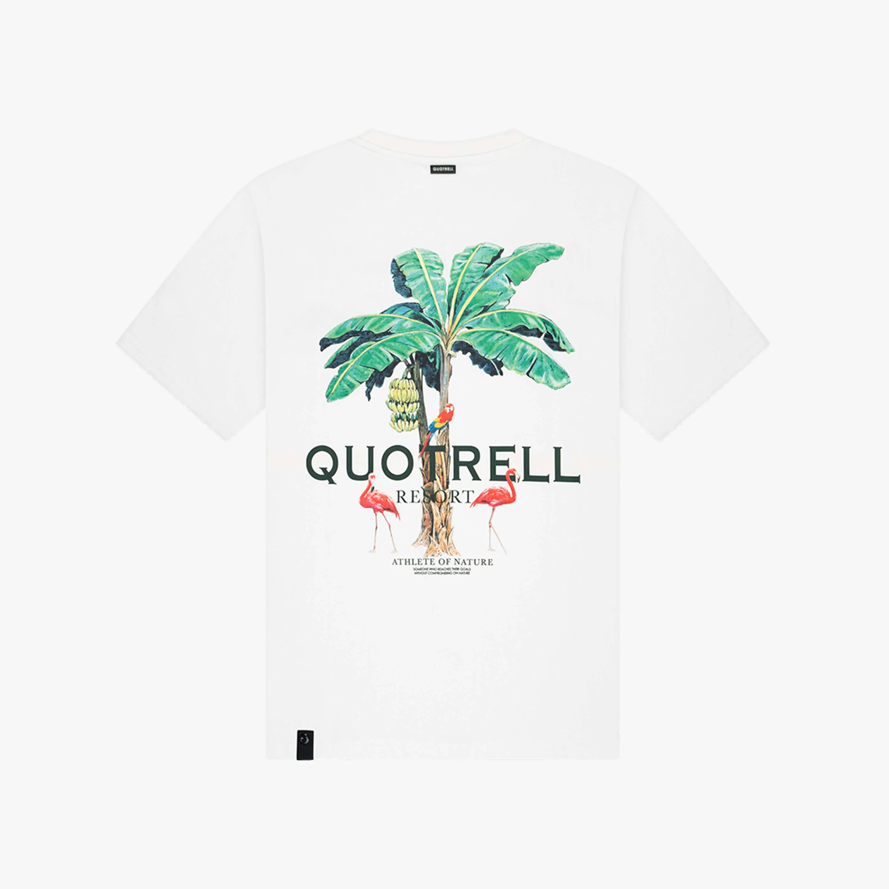RESORT TEE | OFF WHITE/GREEN