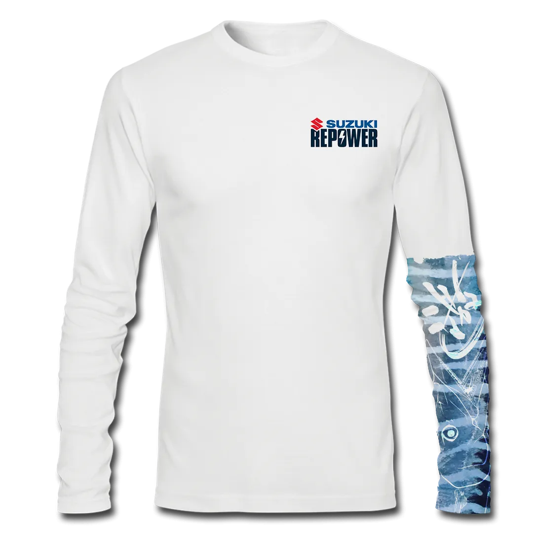Suzuki Repower Offshore - Long Sleeve Performance Fishing T-Shirt